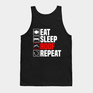 Roofing Craft Roof Master Roofing Profession Tank Top